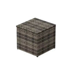 WestinTrends 6-Piece PE Rattan Wicker Outdoor Patio Conversation Sofa Set
