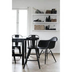 Chaise de salle à manger Eiffel avec coque moulée (lot de 2)