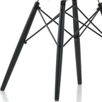 Chaise de salle à manger Eiffel avec coque moulée (lot de 2)