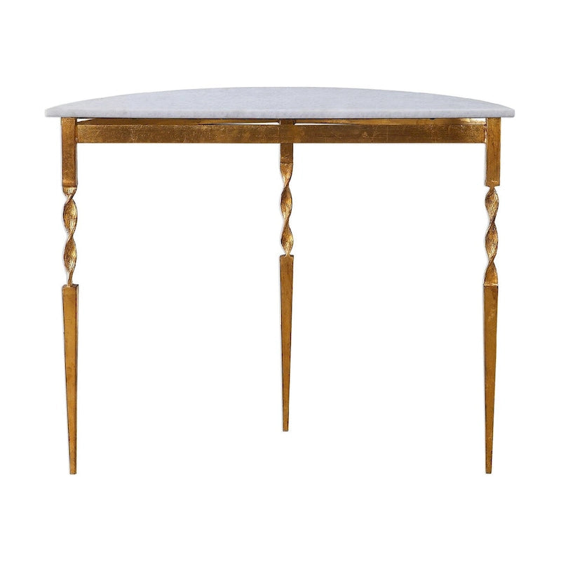 40 white and gold elegant marble console table
