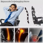FDW Office Chair Gaming Chair Desk Chair Executive Chair with Lumbar Support Adjustable Stool Swivel Rolling Computer Chair