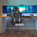 FDW Office Chair Gaming Chair Desk Chair Executive Chair with Lumbar Support Adjustable Stool Swivel Rolling Computer Chair