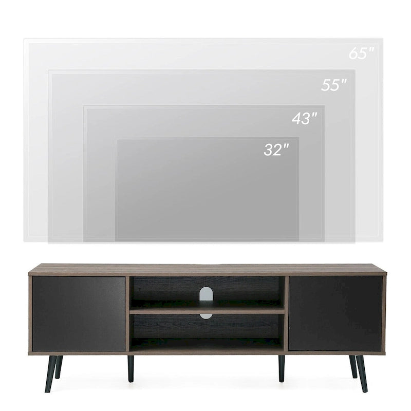 Mid Century Modern TV Stand for 32-65Tvs - 42 inches