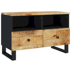 vidaXL Meuble TV 70x33x46 cm Bois de manguier massif