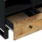 vidaXL Meuble TV 70x33x46 cm Bois de manguier massif
