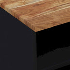 vidaXL Meuble TV 70x33x46 cm Bois de manguier massif