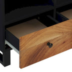 vidaXL Meuble TV 70x33x46 cm Bois de manguier massif