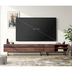 WAMPAT Modern TV Stand and Coffee Table Set of 2