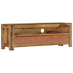 Meuble TV vidaXL 120x30x40 cm Bois de Sesham Massif