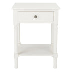 SAFAVIEH Heide Table d'appoint à 1 tiroir - 19 l x 15,8 P x 26 H - 19Lx16Px26H