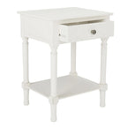 SAFAVIEH Heide Table d'appoint à 1 tiroir - 19 l x 15,8 P x 26 H - 19Lx16Px26H