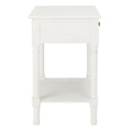 SAFAVIEH Heide Table d'appoint à 1 tiroir - 19 l x 15,8 P x 26 H - 19Lx16Px26H