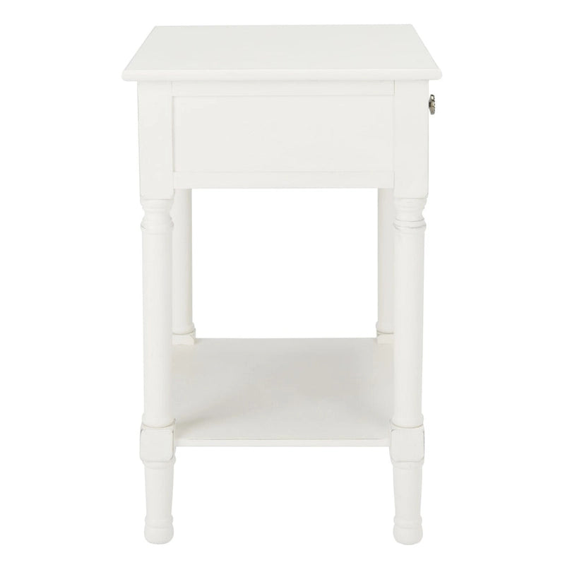 SAFAVIEH Heide Table d'appoint à 1 tiroir - 19 l x 15,8 P x 26 H - 19Lx16Px26H
