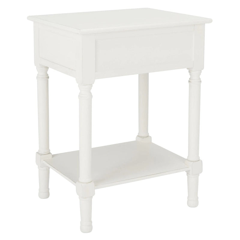 SAFAVIEH Heide Table d'appoint à 1 tiroir - 19 l x 15,8 P x 26 H - 19Lx16Px26H