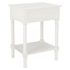 SAFAVIEH Heide Table d'appoint à 1 tiroir - 19 l x 15,8 P x 26 H - 19Lx16Px26H