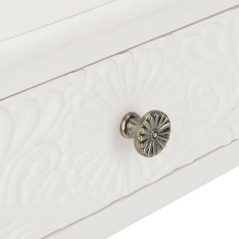 SAFAVIEH Heide Table d'appoint à 1 tiroir - 19 l x 15,8 P x 26 H - 19Lx16Px26H