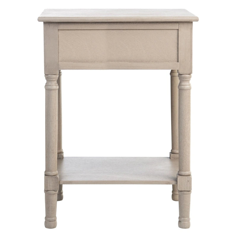 SAFAVIEH Heide Table d'appoint à 1 tiroir - 19 l x 15,8 P x 26 H - 19Lx16Px26H