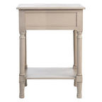 SAFAVIEH Heide Table d'appoint à 1 tiroir - 19 l x 15,8 P x 26 H - 19Lx16Px26H