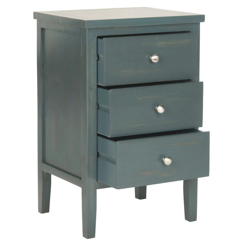 Table d'appoint SAFAVIEH Netta – 16,9 x 14,2 x 26,8 – 17 larg. x 14 prof. x 27 haut. (po)
