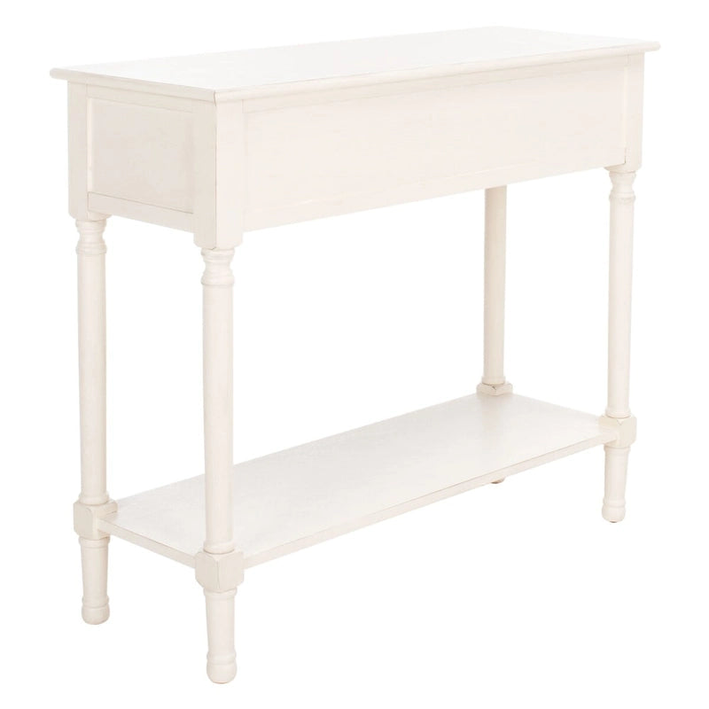 SAFAVIEH Eryka 2-Drawer Console Table - 35.5 W x 13 L x 29.5 H - 36Wx13Dx30H