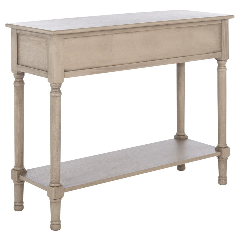 SAFAVIEH Eryka 2-Drawer Console Table - 35.5 W x 13 L x 29.5 H - 36Wx13Dx30H