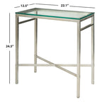 Table d'appoint Vallie SAFAVIEH Couture - 22 L x 13 P x 25 H - 22Lx13Px25H