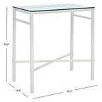 Table d'appoint Vallie SAFAVIEH Couture - 22 L x 13 P x 25 H - 22Lx13Px25H
