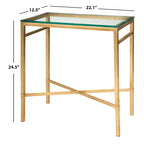 Table d'appoint Vallie SAFAVIEH Couture - 22 L x 13 P x 25 H - 22Lx13Px25H