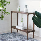 SAFAVIEH Novella Bottom Shelf Console Table - 31.5 W x 11.8 L x 29.5 H - 32Wx12Dx30H