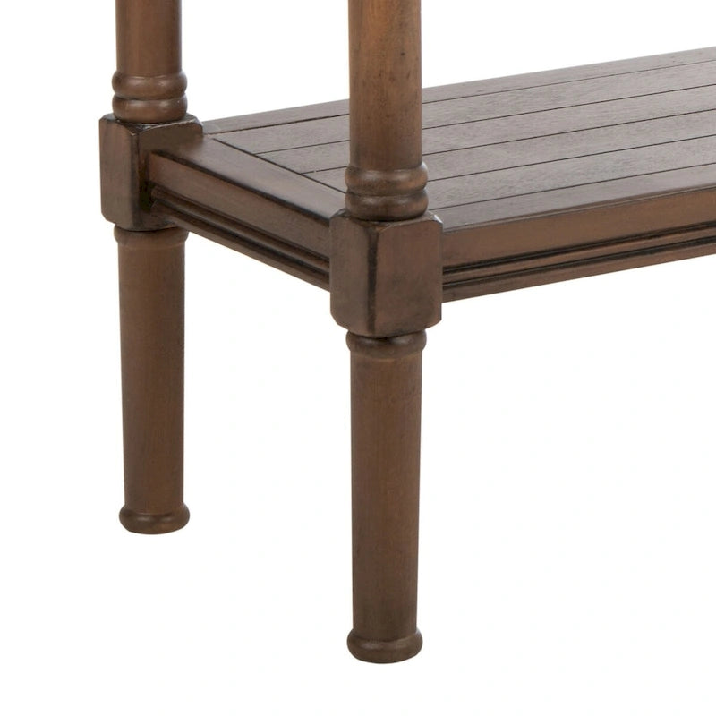 SAFAVIEH Novella Bottom Shelf Console Table - 31.5 W x 11.8 L x 29.5 H - 32Wx12Dx30H