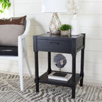 SAFAVIEH Elianne 1-Drawer Accent Table - 19 W x 15.8 L x 26 H - 19Wx16Dx26H