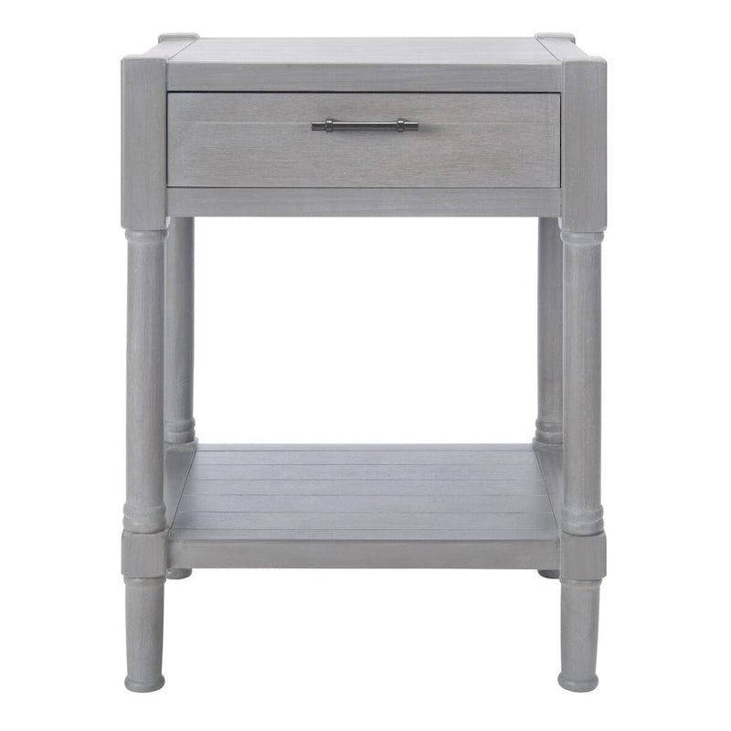 SAFAVIEH Elianne 1-Drawer Accent Table - 19 W x 15.8 L x 26 H - 19Wx16Dx26H