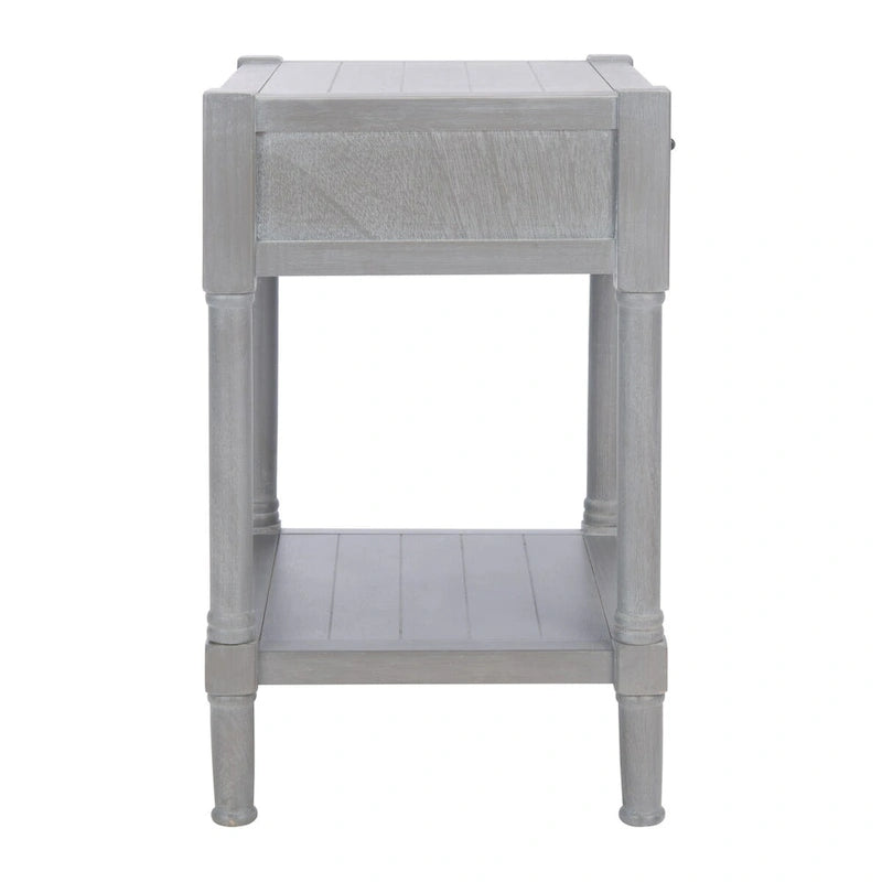 SAFAVIEH Elianne 1-Drawer Accent Table - 19 W x 15.8 L x 26 H - 19Wx16Dx26H