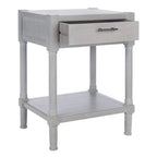 SAFAVIEH Elianne 1-Drawer Accent Table - 19 W x 15.8 L x 26 H - 19Wx16Dx26H