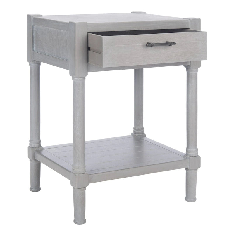 SAFAVIEH Elianne 1-Drawer Accent Table - 19 W x 15.8 L x 26 H - 19Wx16Dx26H