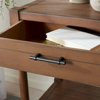 SAFAVIEH Elianne 1-Drawer Accent Table - 19 W x 15.8 L x 26 H - 19Wx16Dx26H
