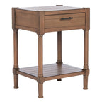 SAFAVIEH Elianne 1-Drawer Accent Table - 19 W x 15.8 L x 26 H - 19Wx16Dx26H