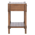 SAFAVIEH Elianne 1-Drawer Accent Table - 19 W x 15.8 L x 26 H - 19Wx16Dx26H