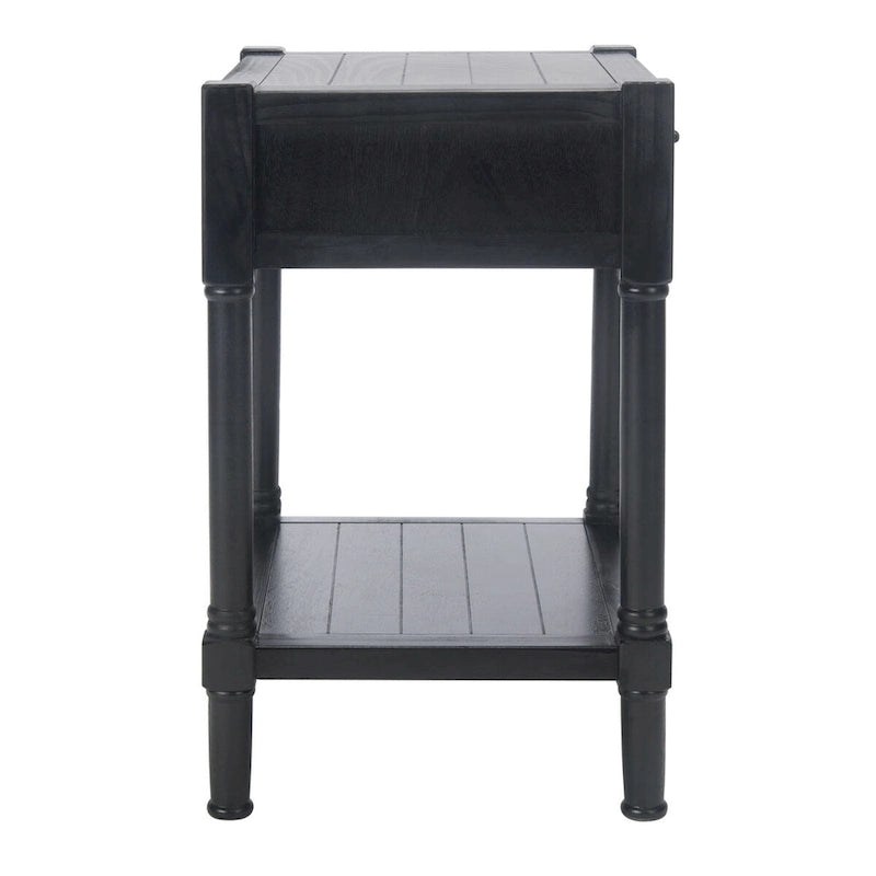 SAFAVIEH Elianne 1-Drawer Accent Table - 19 W x 15.8 L x 26 H - 19Wx16Dx26H