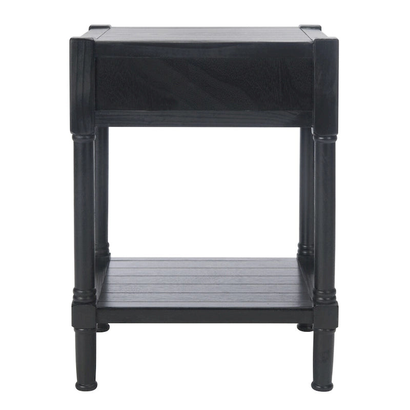 SAFAVIEH Elianne 1-Drawer Accent Table - 19 W x 15.8 L x 26 H - 19Wx16Dx26H