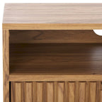 SAFAVIEH Alyse 2-Drawer 2-Shelf Entertainment Media Stand (Fits Up To 65 Flatscreen TV) - 60.4 In. x 15.6 In. x 24.8 In.