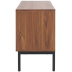 SAFAVIEH Alyse 2-Drawer 2-Shelf Entertainment Media Stand (Fits Up To 65 Flatscreen TV) - 60.4 In. x 15.6 In. x 24.8 In.