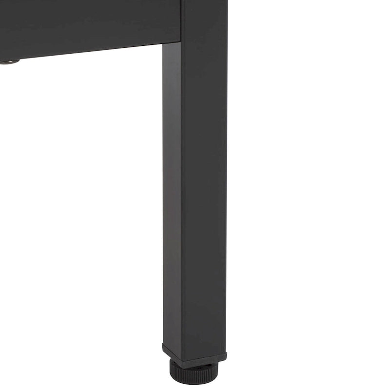 SAFAVIEH Alyse 2-Drawer 2-Shelf Entertainment Media Stand (Fits Up To 65 Flatscreen TV) - 60.4 In. x 15.6 In. x 24.8 In.