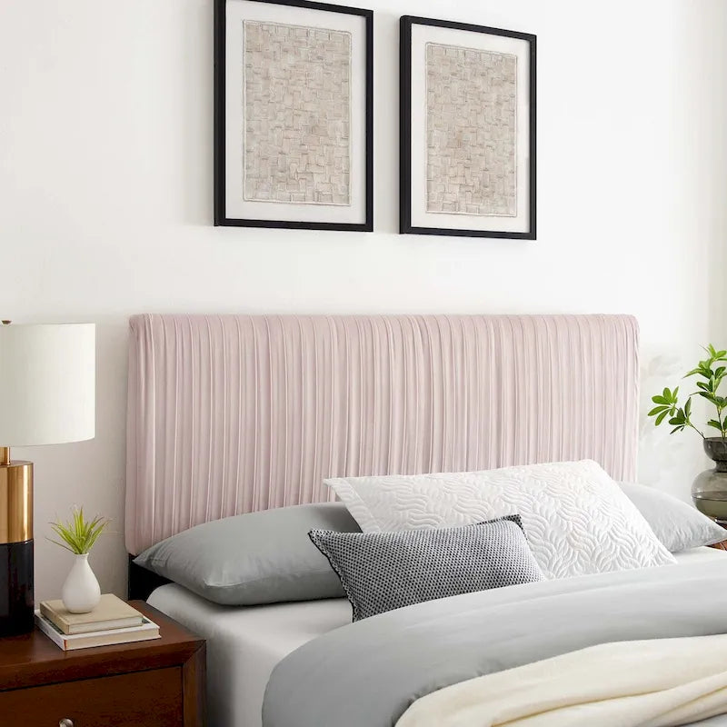 Eloise Channel Tufted Performance Velvet Full/Queen Headboard