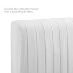 Eloise Channel Tufted Performance Velvet Full/Queen Headboard