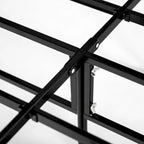 Priage by ZINUS SmartBase Compack Black Metal Mattress Foundation