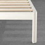 KERT Upholstered Metal Platform Bed By Crown Comfort