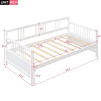 Modern Solid Wood Daybed, Multifunctiona
