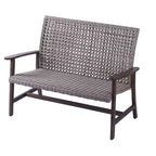 Ensemble de conversation Jiallo Vineyard Collection : Fauteuil, Causeuse, Table d'appoint et Table basse