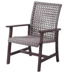 Ensemble de conversation Jiallo Vineyard Collection : Fauteuil, Causeuse, Table d'appoint et Table basse